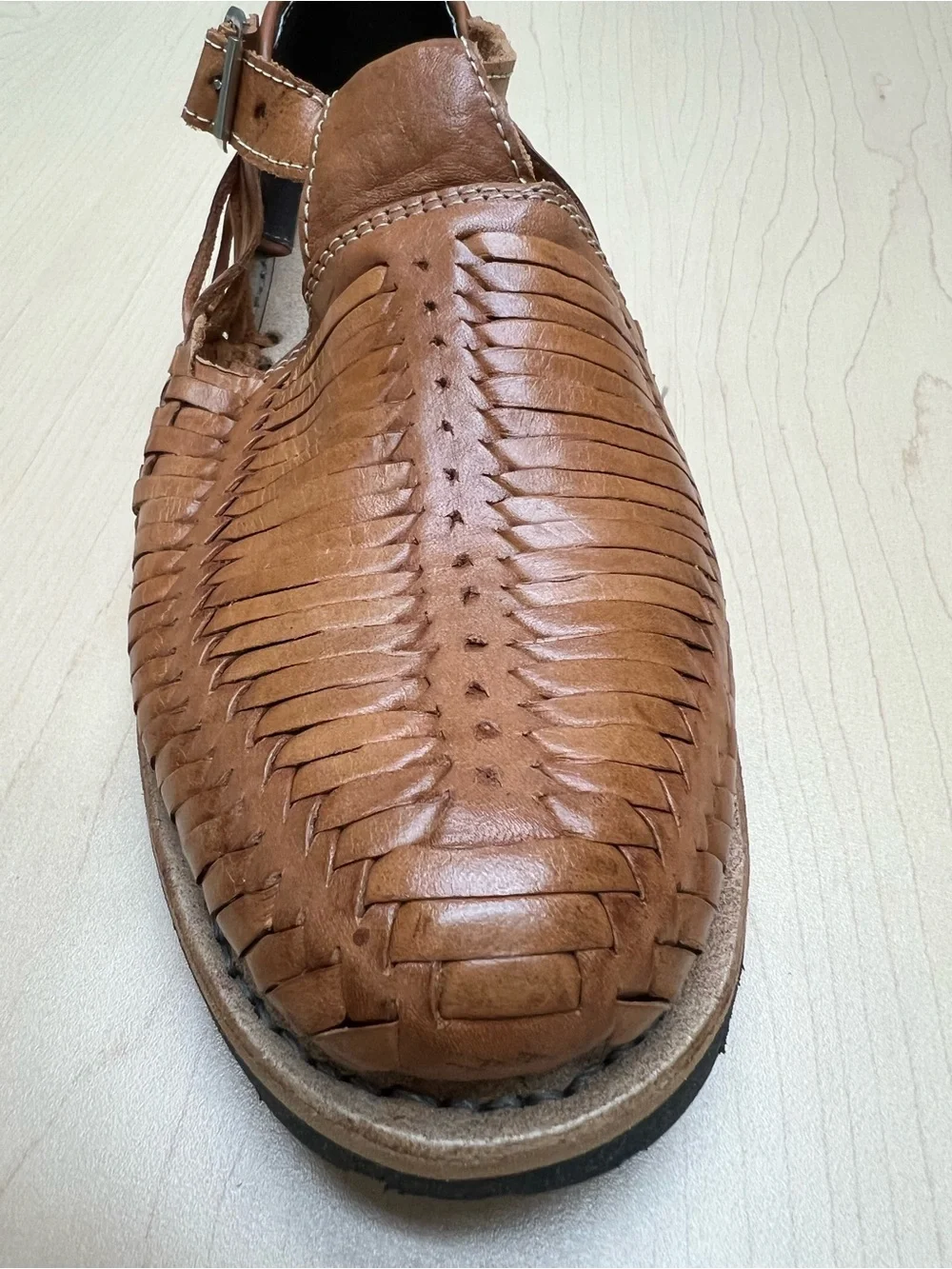 Handmade Mexican Leather Huarache Sandals Men’s US 9 New